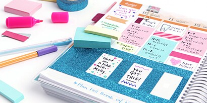 fully glammed planner