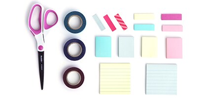 glam planning supplies